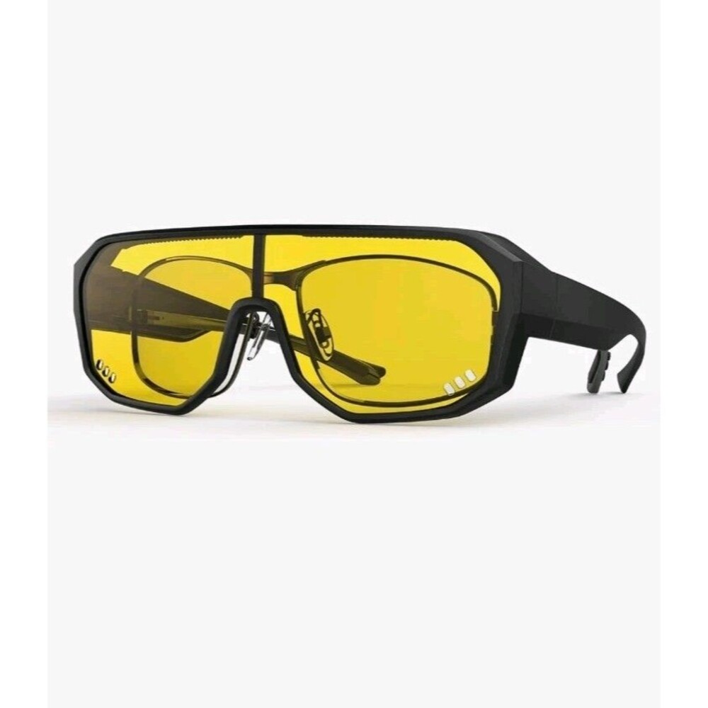 Goiteia Night Driving Glasses Fit Over Glasses for Headlight/LED Glare